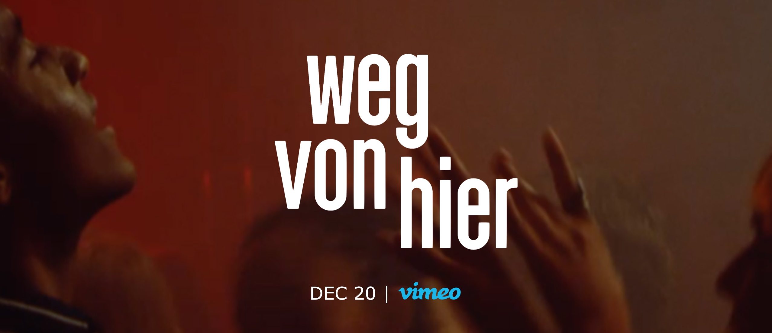 Ankündigung_Insta_WVH_FINAL(1) Titelcover des Kurzfilms Weg von Hier.