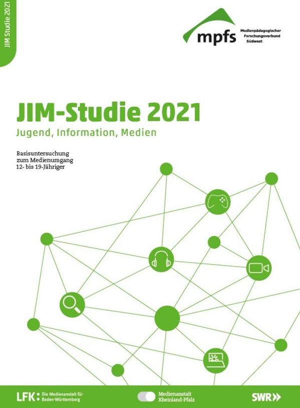 Cover der JIM-Studie 2021.