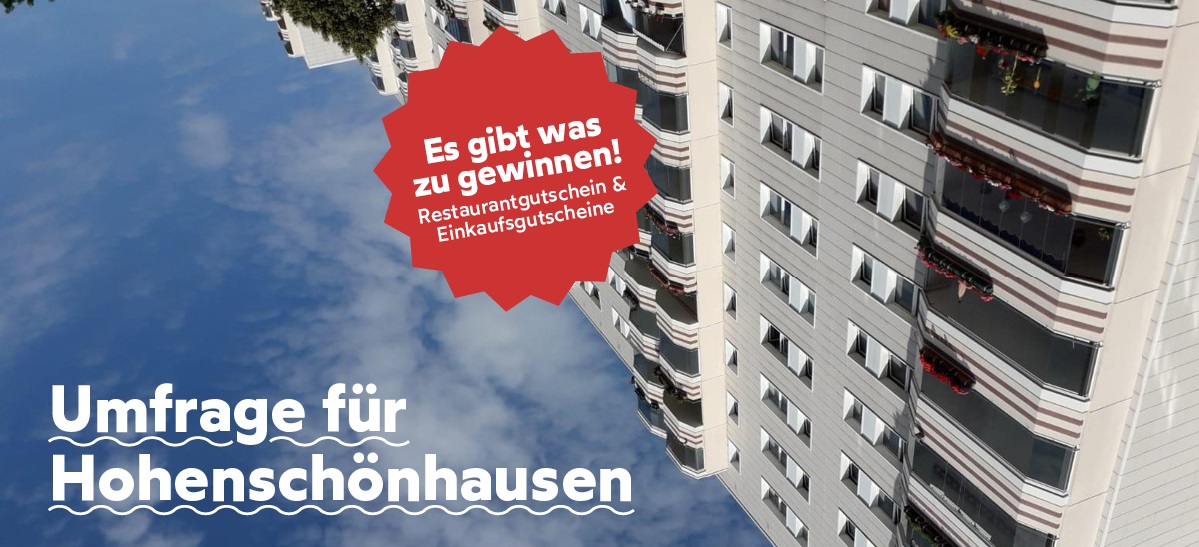 Zu sehen ist ein Plattenbau in Hohenschönhausen.