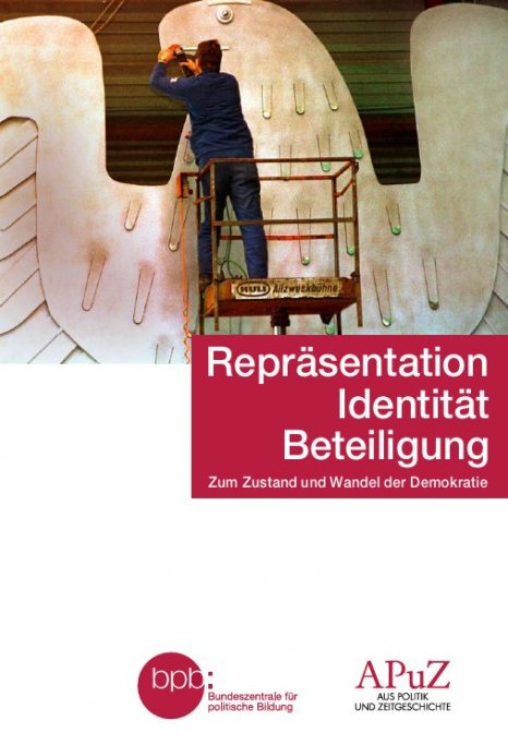 Titelcover der Publikation "Repräsentation, Identität, Beteiligung" der bpb