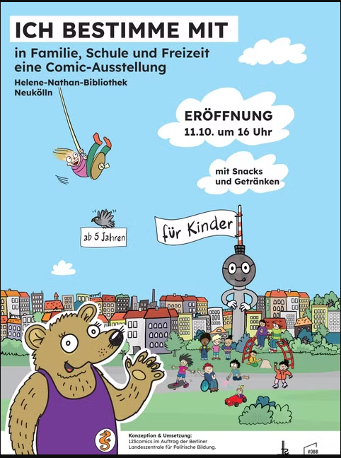 Ausstellung „Ich bestimme mit! In Familie, Schule und Freizeit.“