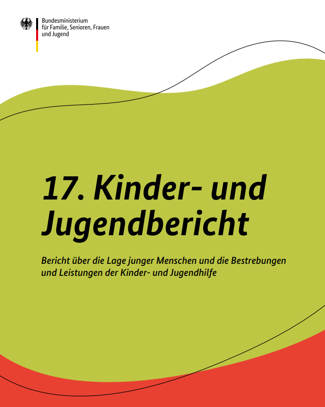 Cover des 17. Kinder- und Jugendberichts